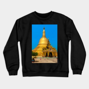 Shwemawdaw Paya2, Bago. Crewneck Sweatshirt